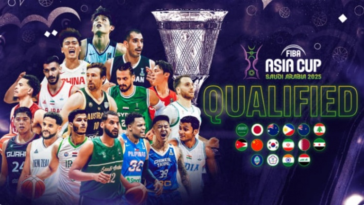 8月在沙特举办！FIBA官网：男篮亚洲杯抽签仪式将在下月8号举行